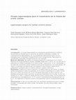 Research paper thumbnail of Cirugía laparoscópica para el tratamiento de la litiasis del uréter lumbar