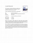 Research paper thumbnail of Synthesis, thymidine phosphorylase inhibitory and computational study of novel 1,3,4-oxadiazole-2-thione derivatives as potential anticancer agents