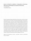 Research paper thumbnail of HACIA UNA PRÁCTICA ARTÍSTICA Y PEDAGÓGICA ENCARNADA: Difracción de la fenomenología de la percepción de Merleau-Ponty