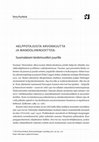 Research paper thumbnail of Helppotajuista arvokkuutta ja mandoliininsoittoa: suomalaisen keskimusiikin juurilla