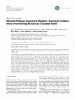 Research paper thumbnail of Effects of Prolonged Exposure to Hypobaric Hypoxia on Oxidative Stress: Overwintering in Antarctic Concordia Station