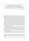 Research paper thumbnail of Orlando Fals Borda, soci�logo del compromiso