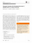 Research paper thumbnail of Therapeutic Targeting of the Interleukin-4/Interleukin-13 Signaling Pathway: In Allergy and Beyond