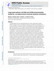 Large-Scale Analysis of 48 DNA and 48 RNA Tetranucleotides Studied by 1 μs Explicit-Solvent Molecular Dynamics Simulations Cover Page