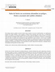 Research paper thumbnail of Salar de Surire un ecosistema altoandino en peligro, frente a escenario del cambio climático