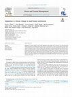 Research paper thumbnail of Adaptation to climate change in small island settlements