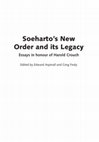 Research paper thumbnail of Soeharto's New Order and its Legacy : Essays in honour of Harold Crouc