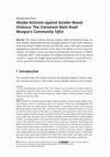 Research paper thumbnail of Khuṭba Activism against Gender-Based Violence: The Claremont Main Road Mosque's Community Tafsīr