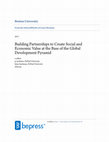 Research paper thumbnail of Building Partnerships to Create Social and Economic Value at the Base of the Global Development Pyramid