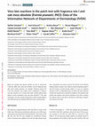 Research paper thumbnail of Very late reactions in the patch test with fragrance mix I and oak moss absolute ( Evernia prunastri , INCI): Data of the Information Network of Departments of Dermatology (IVDK)