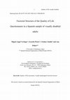 Research paper thumbnail of Factorial Structure of the Quality of Life Questionnaire in a Spanish Sample of Visually Disabled Adults1