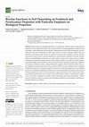 Biochar Functions in Soil Depending on Feedstock and Pyrolyzation Properties with Particular Emphasis on Biological Properties Cover Page