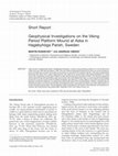 Research paper thumbnail of Geophysical Investigations on the Viking Period Platform Mound at Aska in Hagebyhöga Parish, Sweden