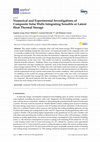 Research paper thumbnail of Numerical and Experimental Investigations of Composite Solar Walls Integrating Sensible or Latent Heat Thermal Storage