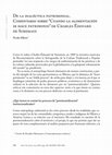 Research paper thumbnail of De la dialéctica patrimonial. Comentario sobre “Cuando la alimentación se hace patrimonio”