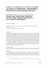 Research paper thumbnail of VIAJES Y VIAJEROS ECLESIÁSTICOS DE LA CASTILLA MEDIEVAL: MINISTERIO, POLÍTICA Y OCIO (SIGLOS XIII-XV) MEDIEVAL CASTILIAN ECCLESIASTICAL TRAVEL AND TRAVELLERS: MINISTRY, POLITICS AND LEISURE (THIRTEENTH TO FIFTEENTH CENTURIES