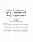 Research paper thumbnail of Invariant Model Combining Geometry and Appearance for Facial Detection and Gender Classification From Arbitrary Viewpoints