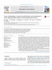 Research paper thumbnail of A new methodology to assess the performance and uncertainty of source apportionment models in intercomparison exercises