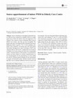 Research paper thumbnail of Source apportionment of indoor PM10 in Elderly Care Centre