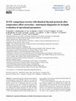 Research paper thumbnail of ECOC comparison exercise with identical thermal protocols after temperature offset correction – instrument diagnostics by in-depth evaluation of operational parameters