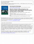 Research paper thumbnail of Selective removal of dibenzothiophene from commercial diesel using manganese dioxide-modified activated carbon: a kinetic study