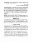 Research paper thumbnail of Westerholm, Stephen. Perspectives Old and New on Paul: The "Lutheran" Paul and His Critics. Grand Rapids: Eerdmans, 2004. Pp. 488