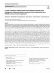 Research paper thumbnail of Circular economy of medical waste: novel intelligent medical waste management framework based on extension linear Diophantine fuzzy FDOSM and neural network approach