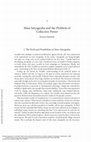 Research paper thumbnail of Mass Satyagraha and the Problem of Collective Power