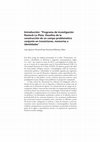 Research paper thumbnail of Introducción: “Programa de investigación Rostock-La Plata. Desafíos de la construcción de un campo problemático conjunto en transiciones, memorias e identidades”