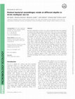 Research paper thumbnail of Distinct bacterial assemblages reside at different depths in Arctic multiyear sea ice