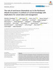 Research paper thumbnail of The role of sand lances (Ammodytes sp.) in the Northwest Atlantic Ecosystem: A synthesis of current knowledge with implications for conservation and management