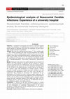 Research paper thumbnail of Epidemiological analysis of Nosocomial Candida infections: Experience of a university hospital