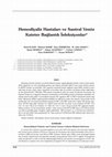 Research paper thumbnail of Haemodialysis Patients and Central Venous Catheter-Related Infections