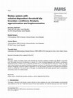 Research paper thumbnail of Stokes system with solution-dependent threshold slip boundary conditions: Analysis, approximation and implementation