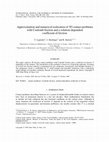 Research paper thumbnail of Approximation and numerical realization of 3D contact problems with Coulomb friction and a solution-dependent coefficient of friction