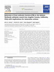 Research paper thumbnail of Reduction of fecal indicator bacteria (FIB) in the Ballona Wetlands saltwater marsh (Los Angeles County, California, USA) with implications for restoration actions