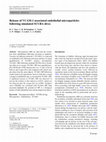 Research paper thumbnail of Release of VCAM-1 associated endothelial microparticles following simulated SCUBA dives