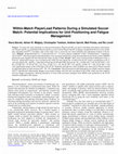 Research paper thumbnail of Within-Match PlayerLoad™ Patterns During a Simulated Soccer Match: Potential Implications for Unit Positioning and Fatigue Management