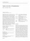 Research paper thumbnail of Update on the Safety of Thiazolidinediones