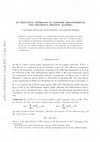 Research paper thumbnail of An Inductive Approach to Coxeter Arrangements and Solomon's Descent Algebra