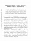 Research paper thumbnail of Representations of finite $W$-algebras associated to simple Lie algebras of exceptional type