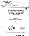 Research paper thumbnail of Software Requirements Document for the netCDF Interface Within ECMOP, Version 1.0