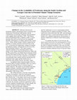 Research paper thumbnail of Changes in the Availability of Freshwater along the South Carolina and Georgia Coast due to Potential Climate Change Scenarios