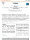 Research paper thumbnail of Energy expenditure and muscular activation patterns through active sitting on compliant surfaces