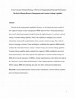 Research paper thumbnail of From Customer‐Oriented Strategy to Organizational Financial Performance: The Role of Human Resource Management and Customer‐Linking Capability