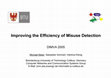 Research paper thumbnail of Improving the Efficiency of Misuse Detection