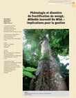 Research paper thumbnail of Phénologie et diamètre de fructification du wengé, Millettia laurentii De Wild.: implications pour la gestion