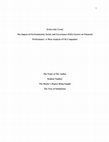 The Impact of Environmental, Social, and Governance (ESG) Factors on Financial Performance: A Meta Analysis of UK Companies Cover Page