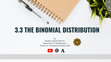 The Binomial Distribution Cover Page