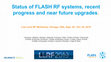 Research paper thumbnail of Status of FLASH RF Systems, Recent Progress and Near Future Upgrades